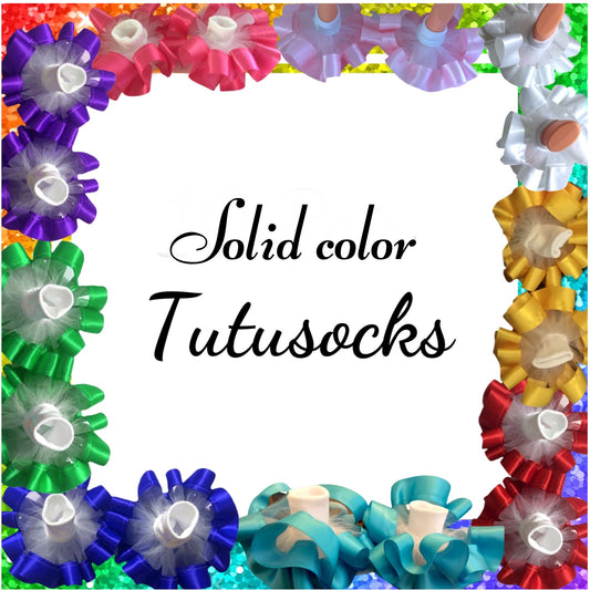 Tutu socks choose your color - ReignBowsNtoes