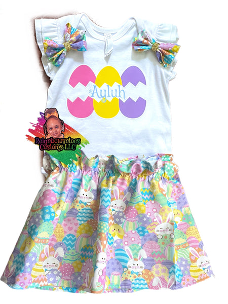 Easter skirt set