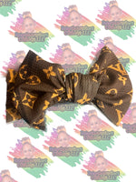 LV bow Custom Big bow Headband