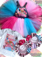 Lol Doll Birthday Girl's Birthday Tutu Outfit, lol Birthday Party, lol surprise Girls Tutu Outfit