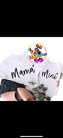 Mommy and me Mother’s Day tshirts