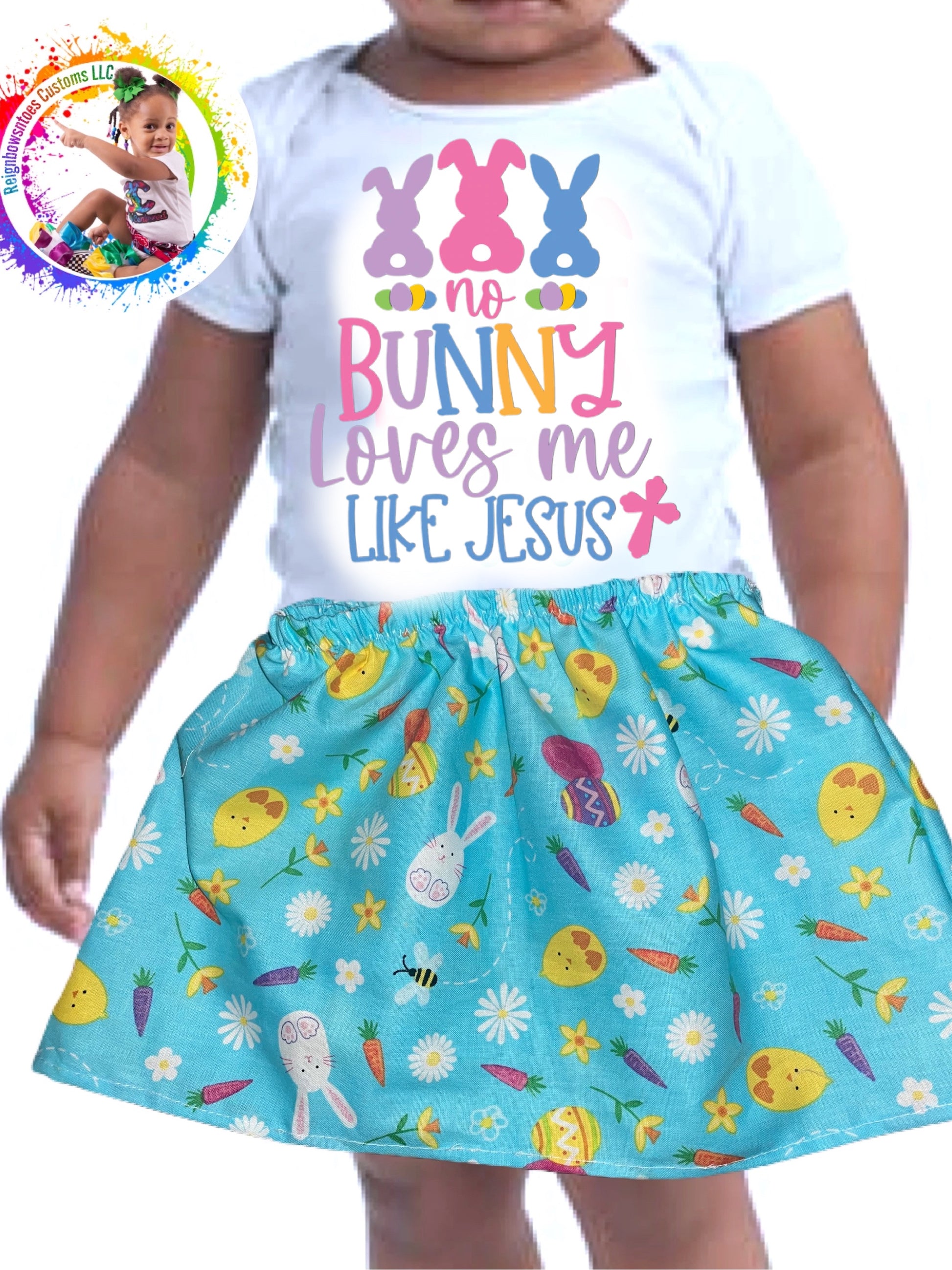 Easter skirt sets - ReignBowsNtoes